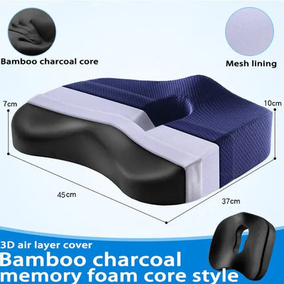 Memory Foam Seat & Pillow - Techtopia