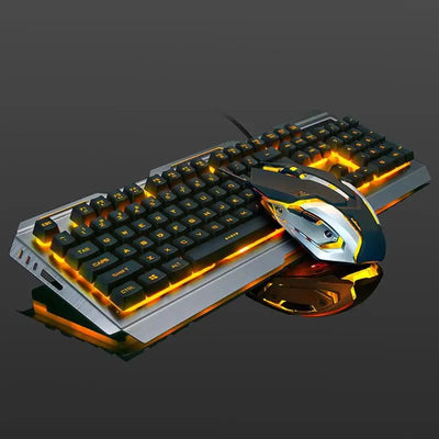 Mechanical Gaming Keyboard & Mouse Set - Techtopia