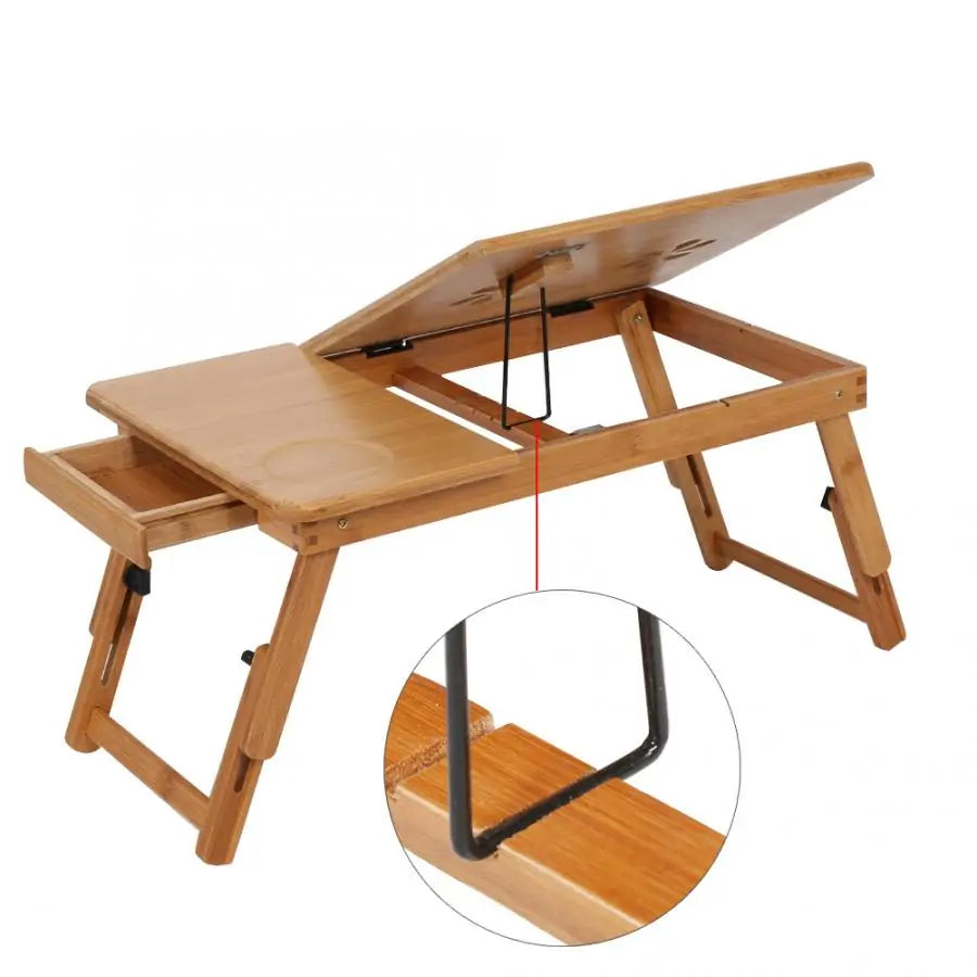 Bamboo Laptop Desk - Techtopia