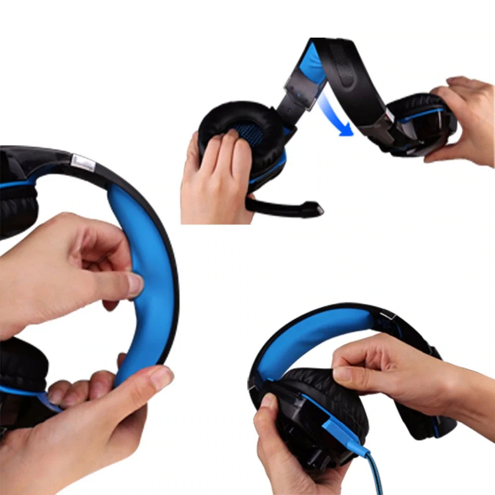 Stereo Gamer Gaming Headset PC Earphone - Techtopia