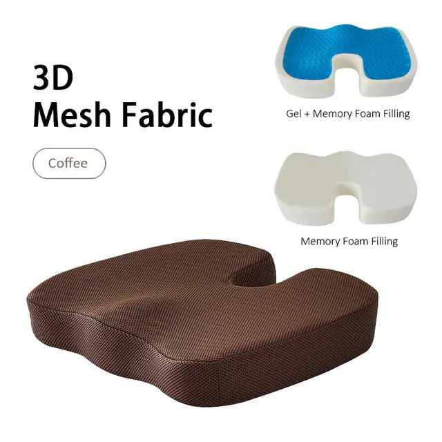 Gel Orthopedic Seat Cushion - Techtopia