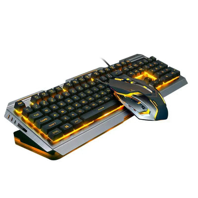 Mechanical Gaming Keyboard & Mouse Set - Techtopia