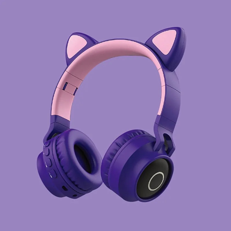 Cat Ear Bluetooth 5.0 Headphone Earphone - Techtopia