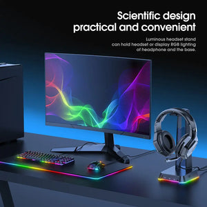 RGB Gaming Headphone Stand - Techtopia