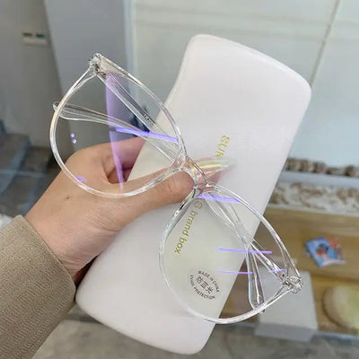 Transparent Computer Glasses Frame - Techtopia