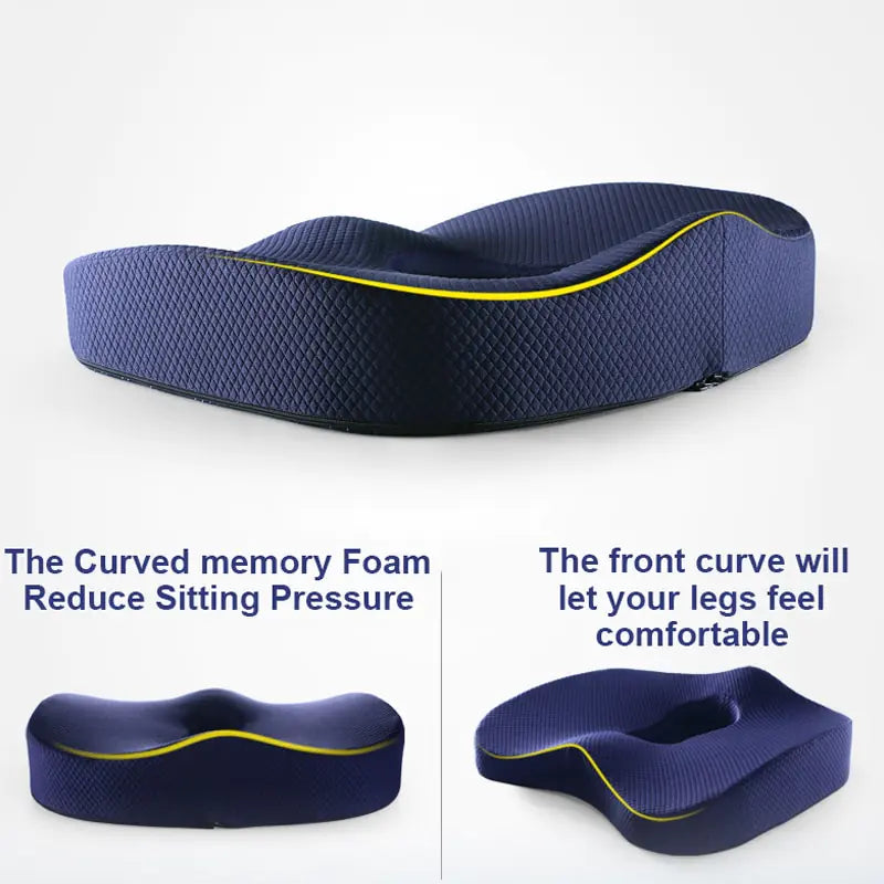 Memory Foam Seat & Pillow - Techtopia