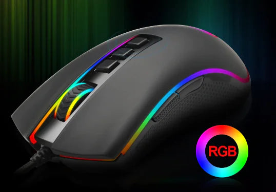 RGB USB Wired Gaming Mouse - Techtopia