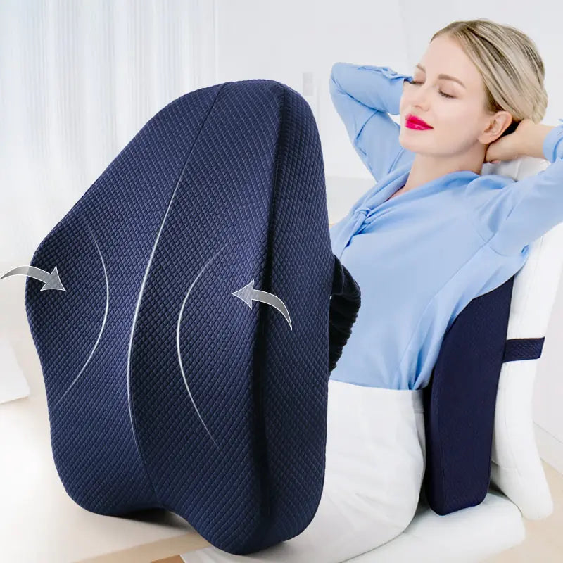 Memory Foam Seat & Pillow - Techtopia