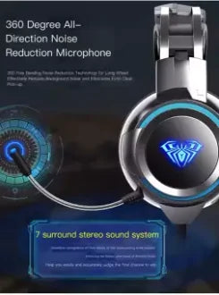 Virtual Surround Bass Gaming Headphone - Techtopia