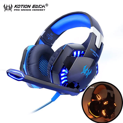 Stereo Gamer Gaming Headset PC Earphone - Techtopia