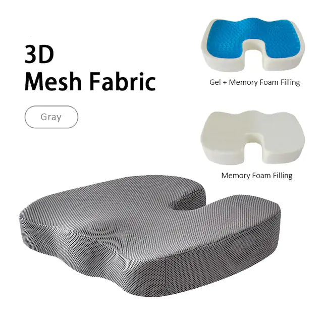 Gel Orthopedic Seat Cushion - Techtopia