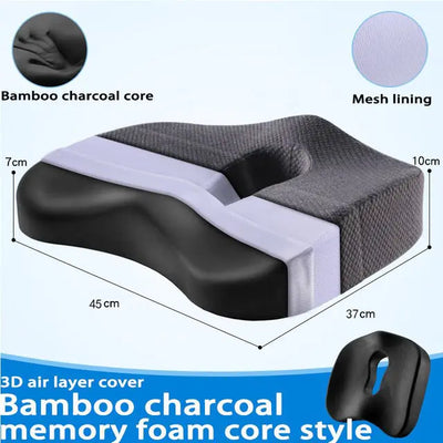 Memory Foam Seat & Pillow - Techtopia